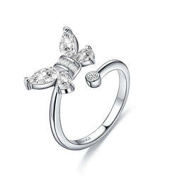 Azura Butterfly Statement Sterling Silver Ring