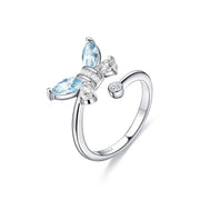 Azura Butterfly Statement Sterling Silver Ring