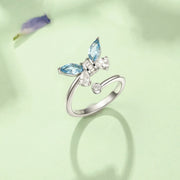 Azura Butterfly Statement Sterling Silver Ring