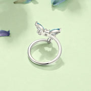 Azura Butterfly Statement Sterling Silver Ring