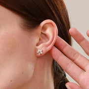 Ms Vega トゥインクリングスター アルファ・リラ スターリングシルバー スタッドイヤリング