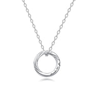 Love Magnetic Couples Sterling Silver Necklaces