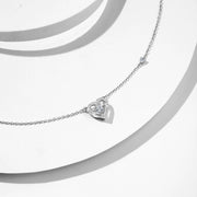 Passionate Pulse Sterling Silver Necklace