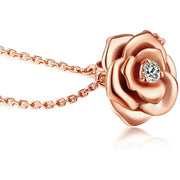 My Rose 14K Rose Gold Necklace