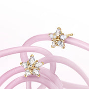 Ms Vega トゥインクリングスター アルファ・リラ スターリングシルバー スタッドイヤリング