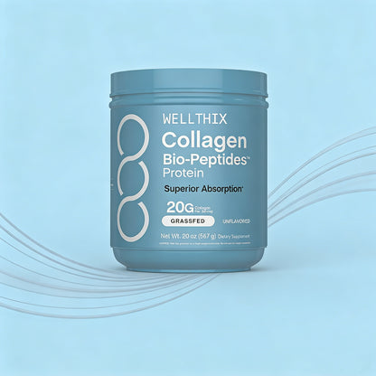 Collagen Biopeptide Powder 20 oz - Grass-fed Protein - Premium Formula with 18 Essential Amino Acids