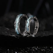 Light Year Luminous Adjustable Couples Sterling Silver Rings