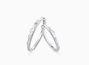 Star River Couple Ring Set