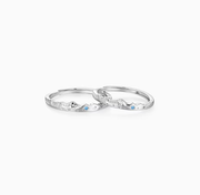 Star River Couple Ring Set