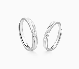 Radiant and Romantic Matching Engagement Rings for Couples